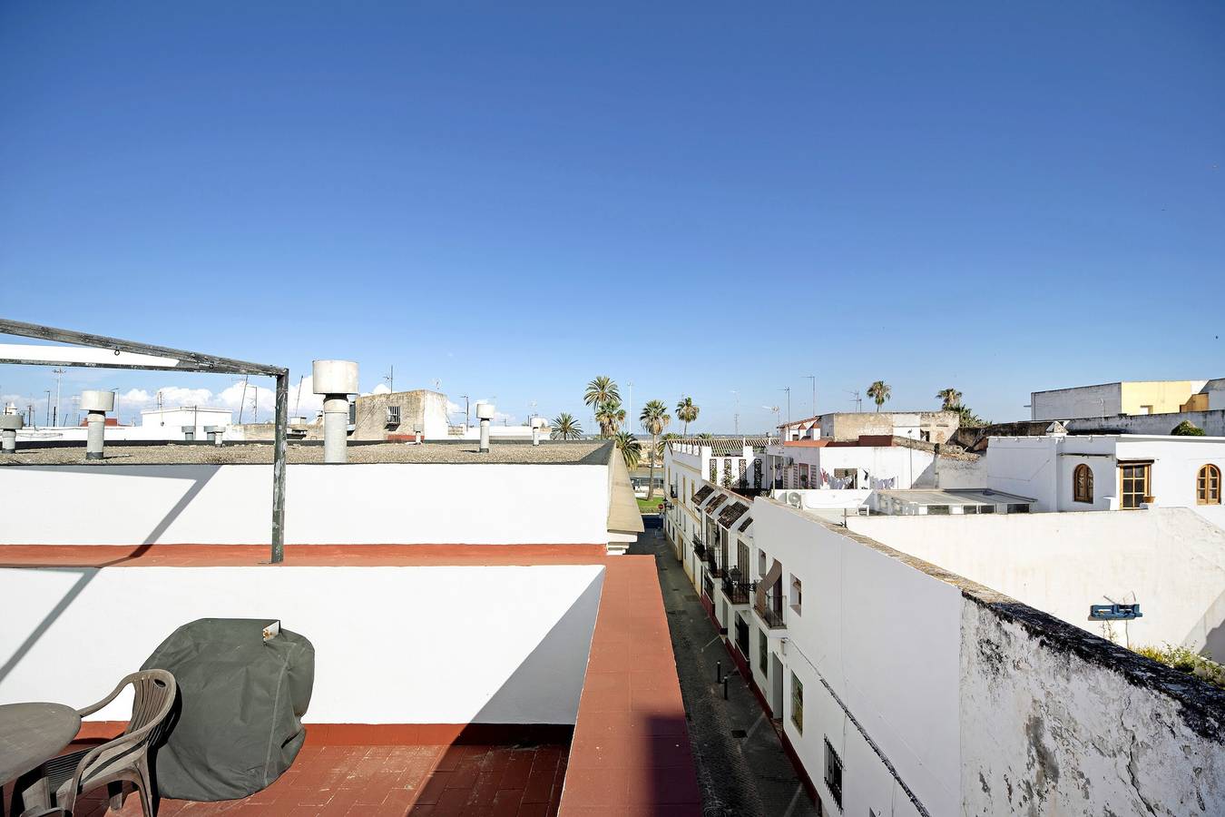 Ganze Wohnung, Ferienwohnung "Dúplex Chanca" mit Privatterrasse in El Puerto de Santa María, Costa de la Luz