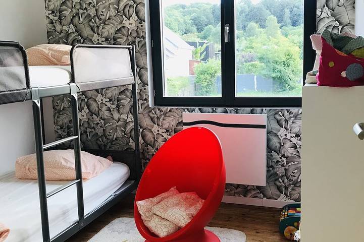 Maison à 150 m de la plage avec cinéma sauna et hammam privatif in Plestin-les-Grèves, Ceinture Dorée