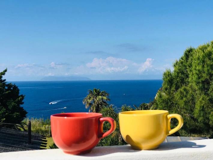 Appartamento vacanze per 3 persone, con Balcone e Terrazza nonché Panorama a Ponza