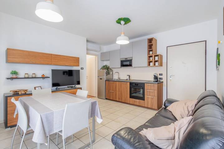Gîte pour 2 personnes, avec balcon/terrasse à Bergame