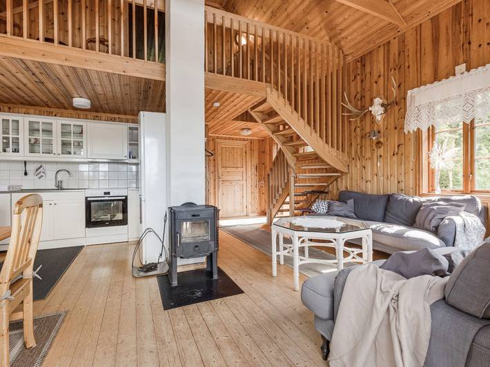 Ferienhaus für 5 Personen, mit Terrasse und Garten sowie Sauna und Seeblick in Schweden - 3