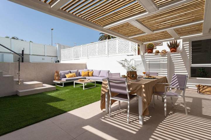 Chalet para 6 personas, con piscina y jardín en San Agustín 