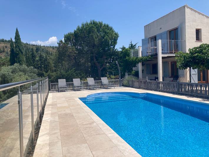 Ferienhaus für 6 Personen, mit Balkon und Garten in Félines-Minervois