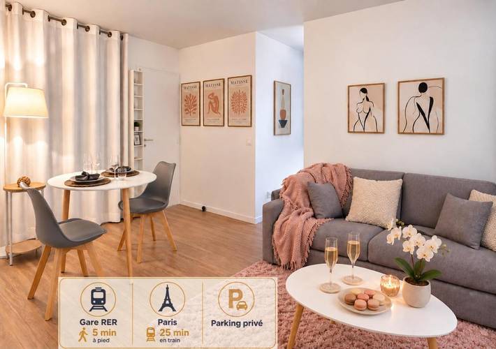 Location de vacances pour 2 personnes à Ermont