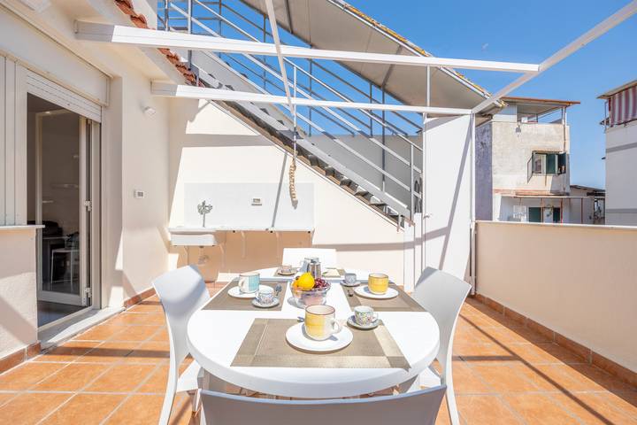 Maison de vacances pour 8 personnes, avec Balcon à Palerme