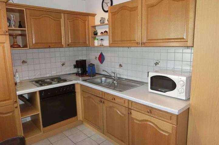Ferienwohnung für 3 Personen, mit Garten und Balkon