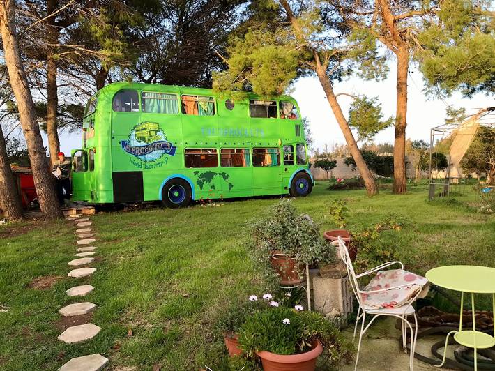 Attico per 4 persone, con Terrazza e Giardino a Lecce
