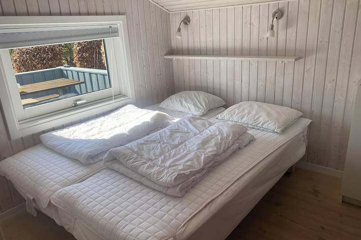 Schönes Ferienhaus mit Meerblick und 5 Gehminuten vom Strand entfernt in Bjert, Kleiner Belt