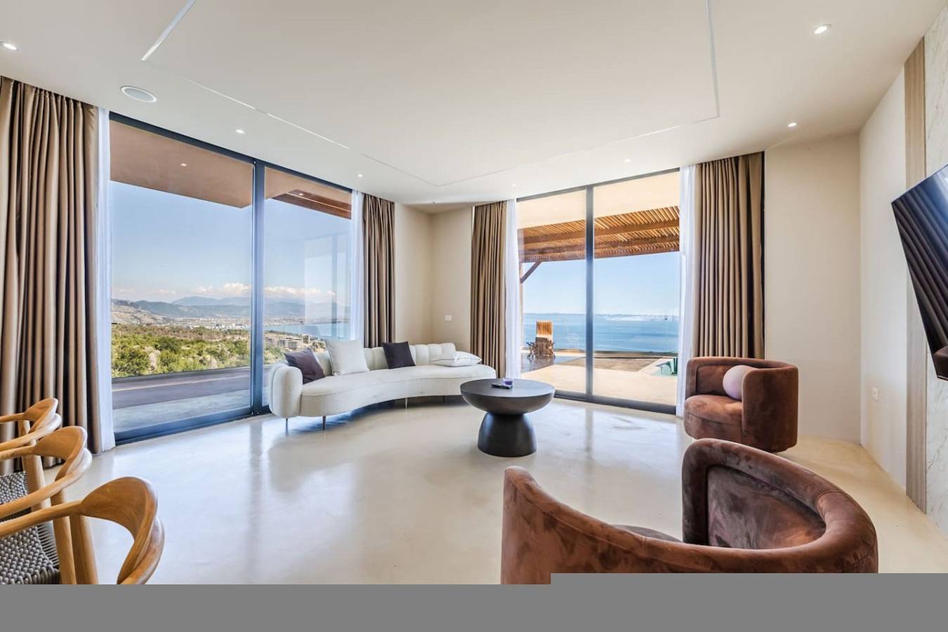 Mediterran Infinity Villa | Pool & Seaview in Shëngjin, Lezhë (stad)