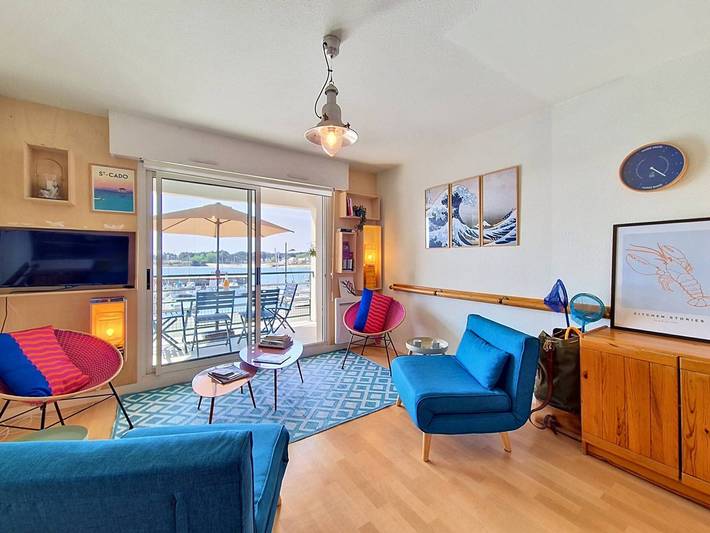 Ganze Wohnung, Duplex mit Meerblick – 4 Pers. in Étel, Côte des Mégalithes