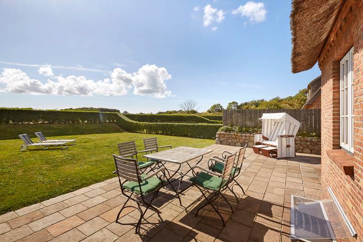 Ferienhaus für 4 Personen, mit Terrasse und Garten sowie Sauna in Borgsum - 2