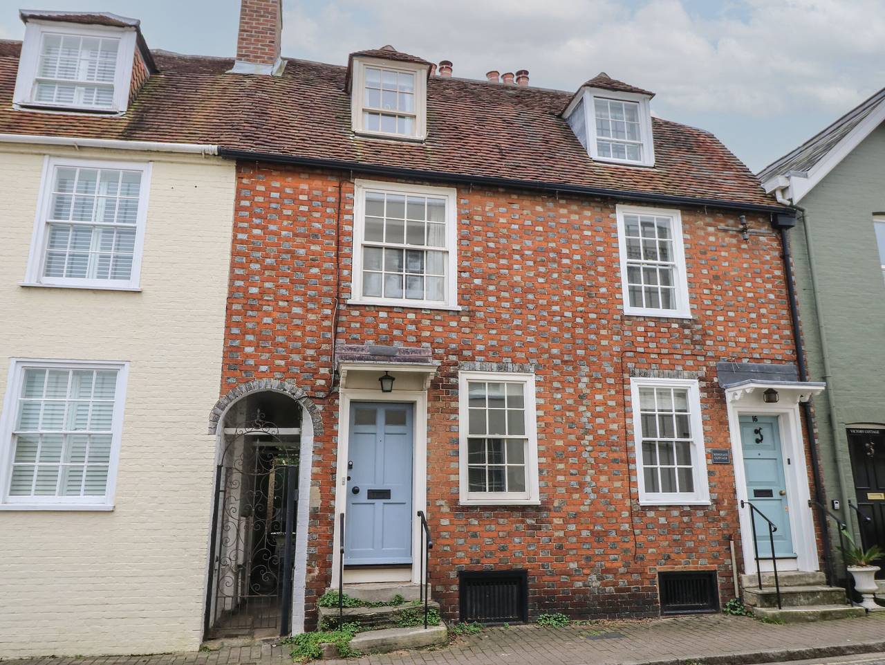 Captains Row in Lymington, Hampshire
