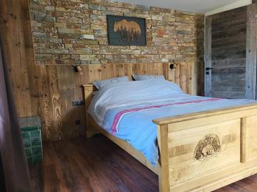 Gîte pour 5 personnes, avec jardin ainsi que terrasse et jacuzzi à La Chapelle-devant-Bruyères