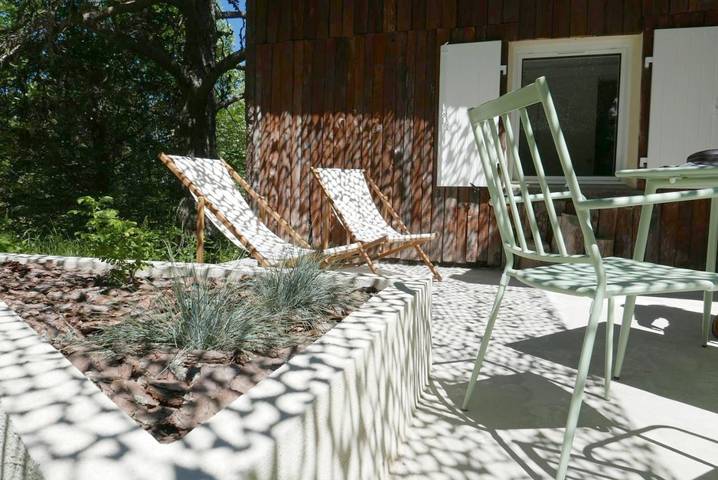 Gîte pour 4 personnes, avec vue et jardin à Beaumont-du-Ventoux