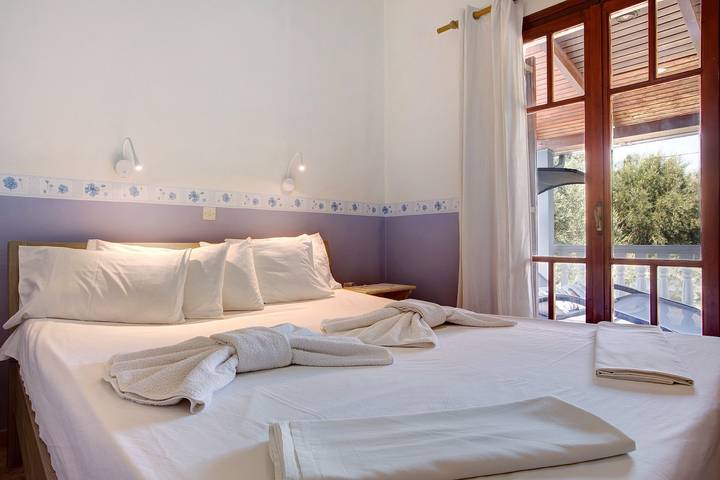 Appartamento intero, Appartamento di vacanza "Areti Orfeas Apartment 7" vicino alla spiaggia con balcone e Wi-Fi in Vasilikos, Zante
