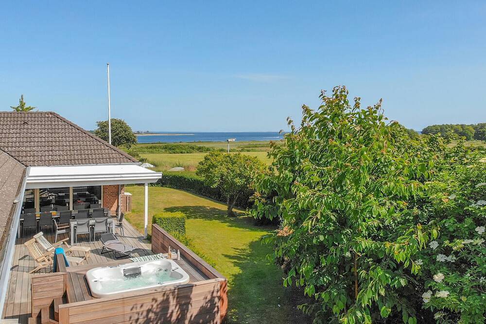 Tolles Haus in Haderslev mit Meerblick in Årøsund, Hadersleben