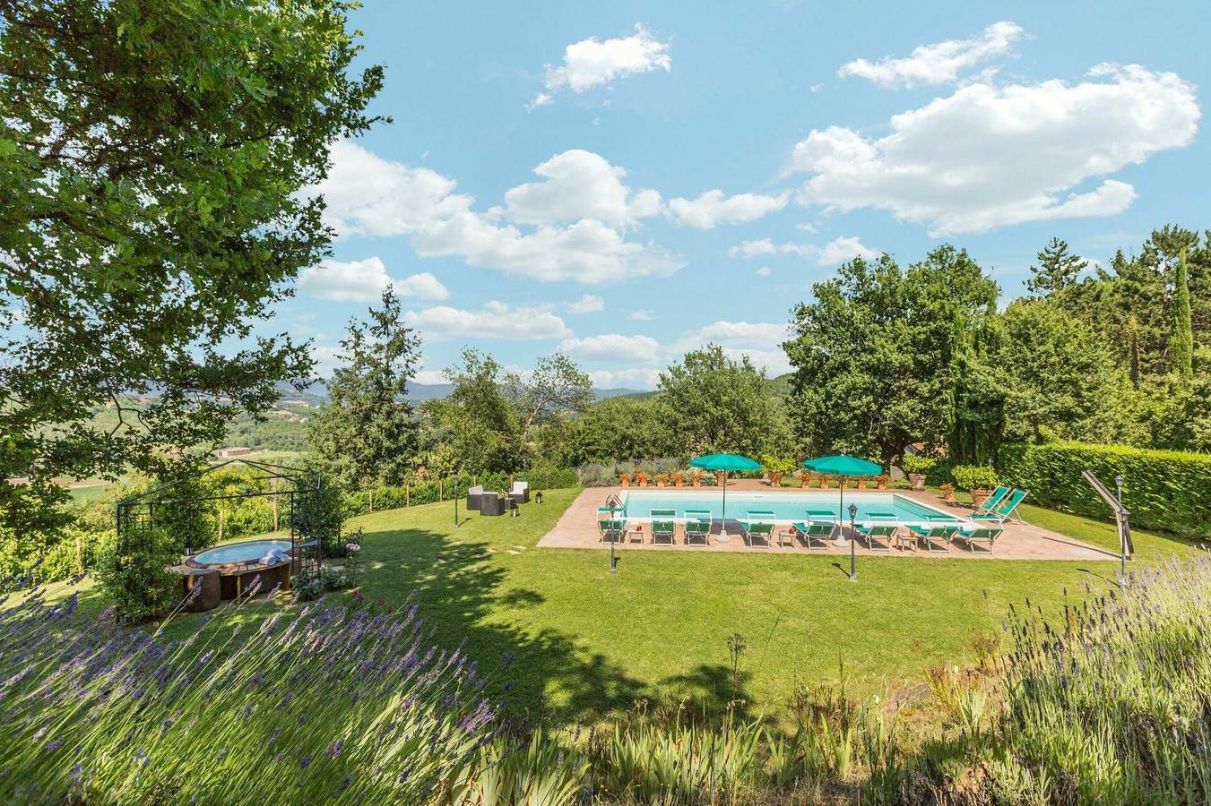 Villa für 10 Personen mit Balkon in Monterchi, Valtiberina