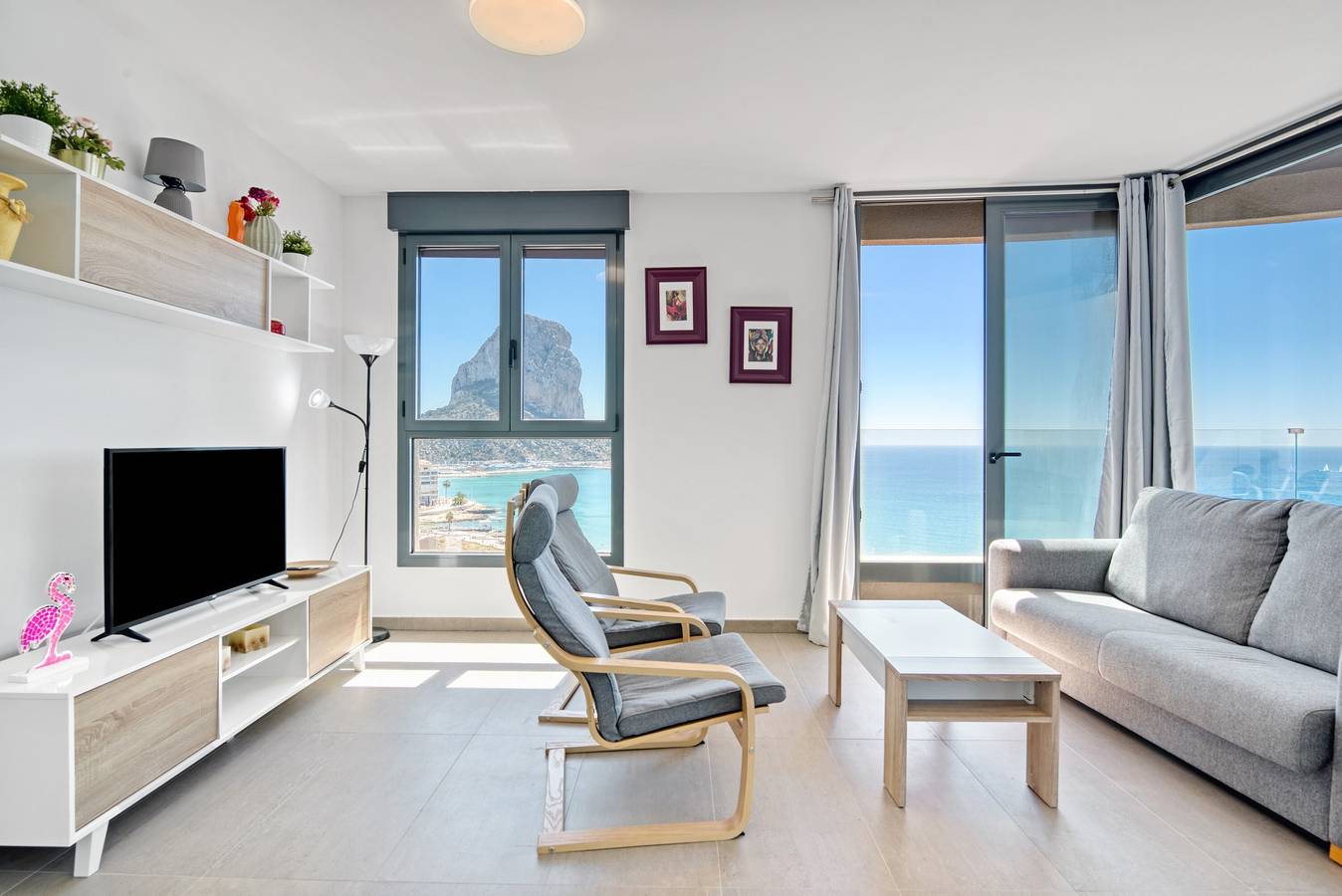 Ganze Wohnung, Ferienwohnung "Infinium 12b" mit Gemeinschaftspool und Wlan in Calpe Altstadt, Calpe