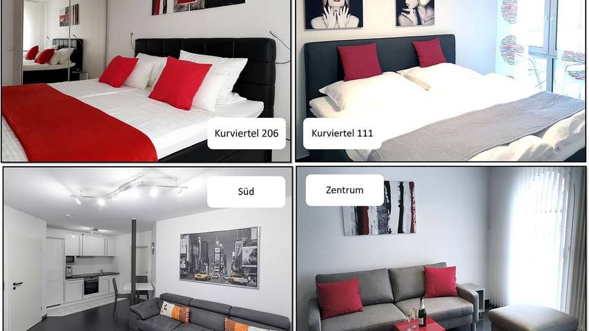 Appartement de vacances pour 2 personnes, avec balcon - 1