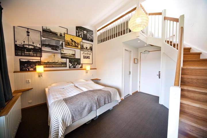 Chambre d’hôte pour 4 personnes, avec Terrasse ainsi que Sauna et Vue à Göteborg