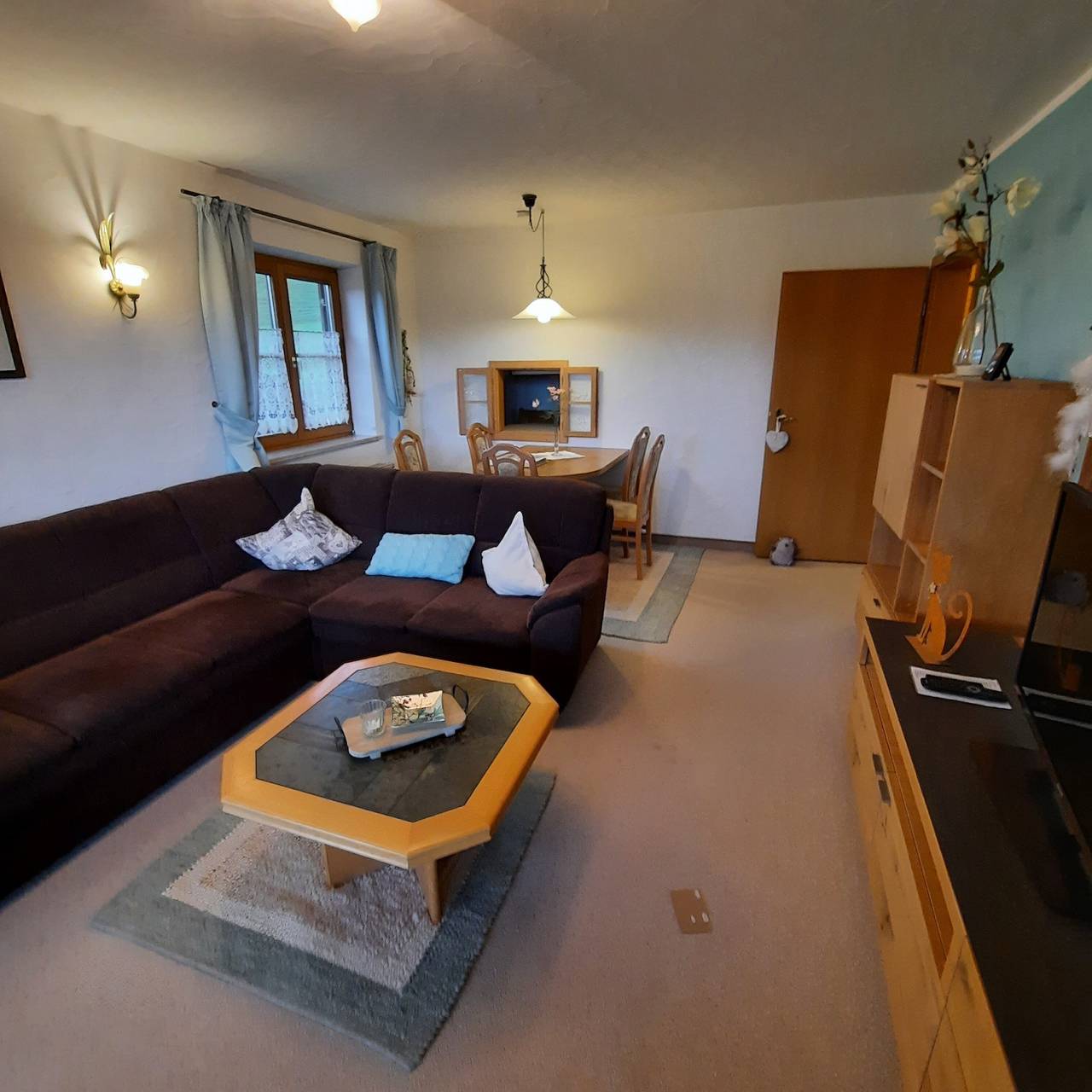 Appartement entier, Appartement 'Leni' avec balcon et Wi-Fi in Sonthofen, Souabe (Bavière)