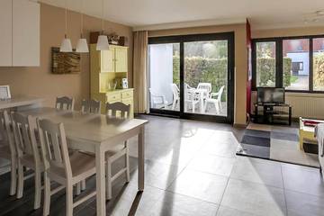 Gîte pour 6 personnes, avec jardin en Mer du Nord (Belgique)