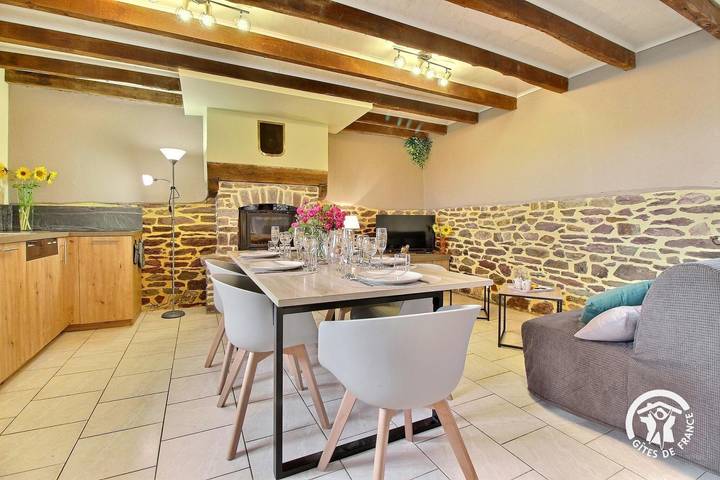 Gîte pour 4 personnes, avec jardin et terrasse à Mauron - 3