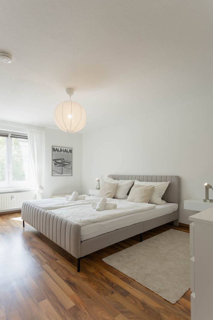 Ferienwohnung für 5 Personen, mit Balkon, mit Haustier in Dessau-Wörlitzer Gartenreich - 3