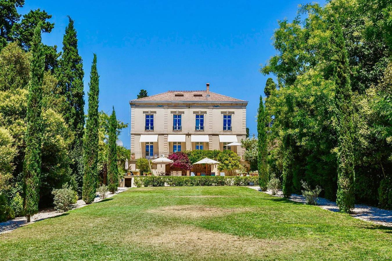 Domaine de la Garrigue in Florensac, Mittelmeerküste (Frankreich)
