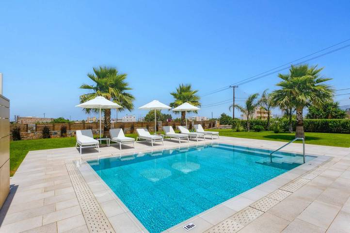 Location de vacances pour 6 personnes, avec jardin dans Malia - 2