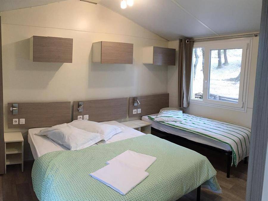 Camping Boschetto di Piemma - Mobilheim 3 personen - Grüner Raum in San Gimignano, Siena Provinz