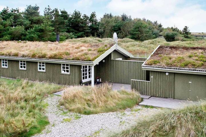 Ferienhaus für 6 Personen, mit Terrasse und Whirlpool sowie Sauna, mit Haustier in Grønhøj Strand