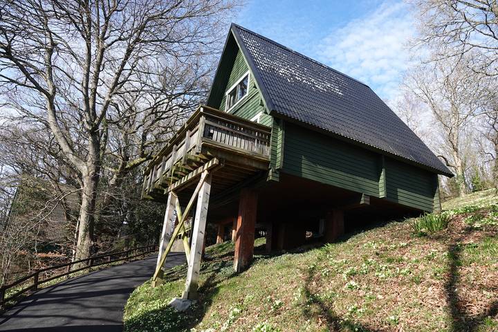 Lodge pour 6 personnes, avec piscine et jardin - 1
