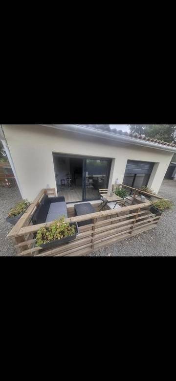 Gîte pour 2 personnes, avec balcon et jardin à Seysses