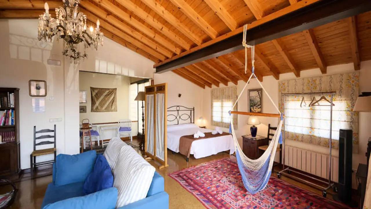 Appartement de vacances entier, Ferienwohnung für 8 Personen (170 m²) in Eskuernaga / Villabuena de Álava in Villabuena de Álava, Rioja Alavesa