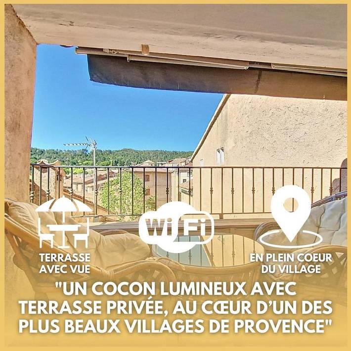 Appartement de vacances pour 3 personnes, avec vue et terrasse