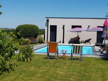 Chambre d’hôte pour 2 personnes, avec terrasse et piscine à Saint-Georges-de-Didonne