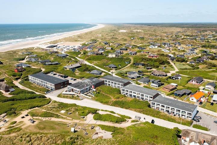 Ferienwohnung für 4 Personen, mit Balkon/Terrasse, mit Haustier in Henne Strand