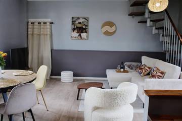Gîte pour 4 personnes, avec terrasse, animaux acceptés à Bourgueil