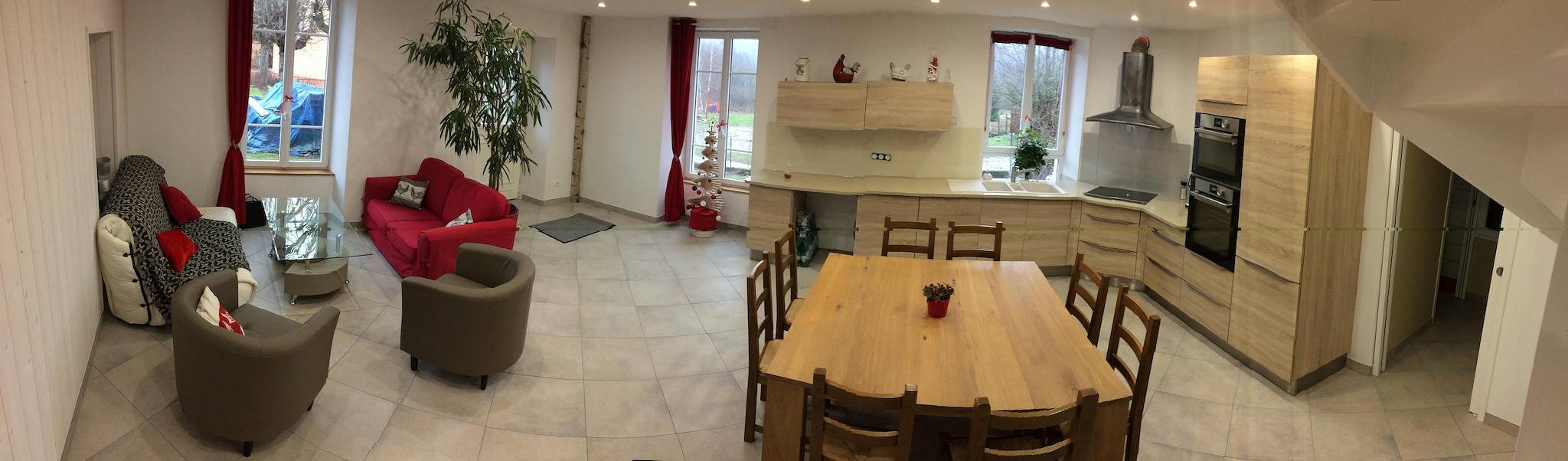 Casa de huéspedes para 8 personas con terraza in Saint-Théoffrey, Isère