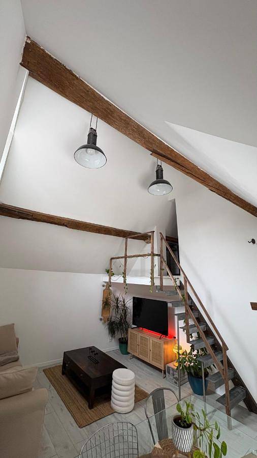 Gîte pour 2 personnes, avec Balcon ainsi que Terrasse et Vue dans Lesches