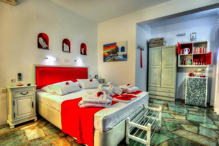 Maison d’hôte pour 2 personnes, avec balcon ainsi que vue et jardin dans Paros - 4