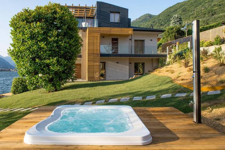 Gîte pour 4 personnes, avec jacuzzi ainsi que sauna et jardin à Omegna - 3