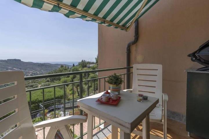 Appartement de vacances pour 3 personnes, avec jardin et piscine, animaux acceptés - 1