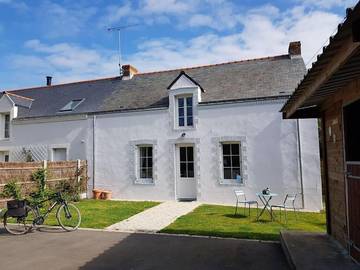 Gîte pour 4 personnes, avec jardin et vue à Saint-André-des-Eaux