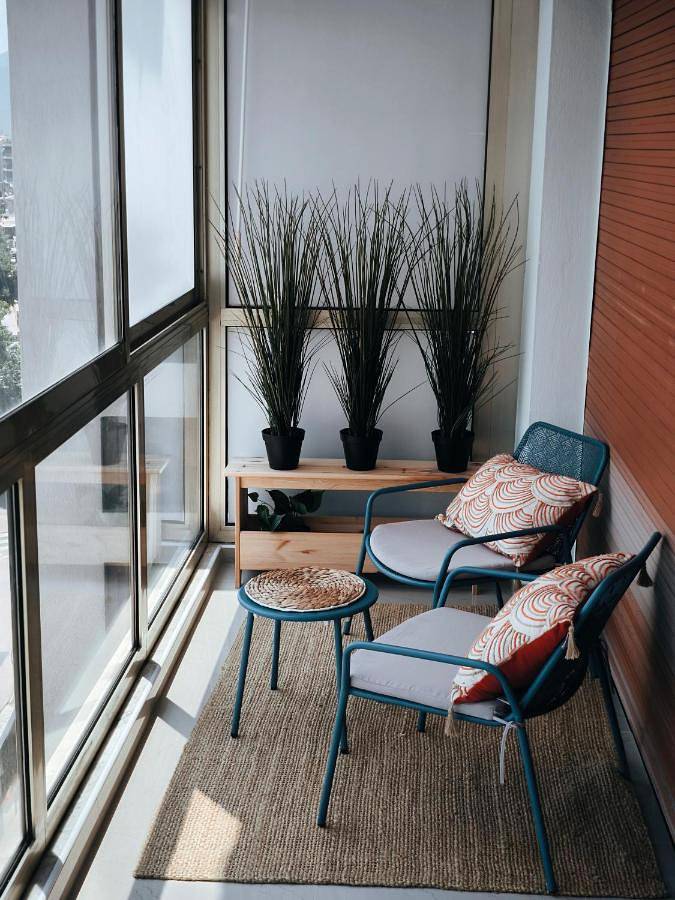 Gîte pour 4 personnes, avec balcon dans Office De Tourisme Et Des Congres De Mandelieu