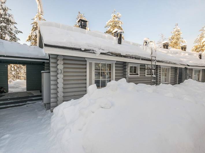 Feriehus for 6 personer, med terrasse og sauna i Finland