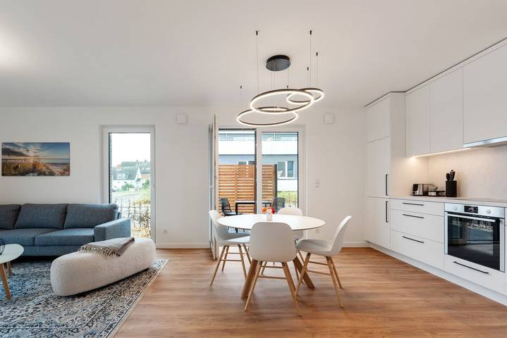 Ganze Wohnung, Elegante 2-Zimmer-Wohnung in Strandnähe in Dahme für 2 Gäste mit Hund in Strand Dahme, Dahme