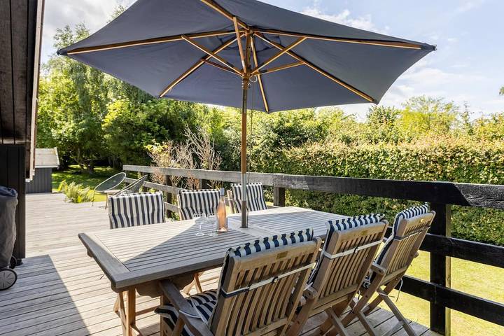 Ferienhaus für 8 Personen, mit Terrasse und Garten an der Kattegat Küste