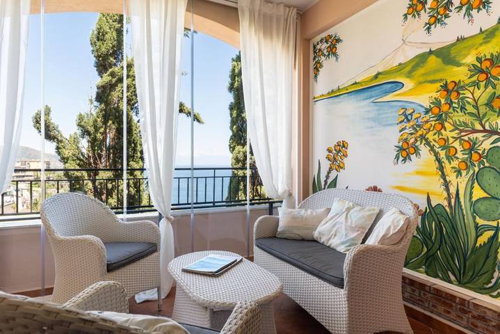 Apartment for 4 people, with Balcony/Terrace in Taormina